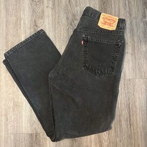 Levi’s 505 Regular Fit Jeans Size 34W 30L